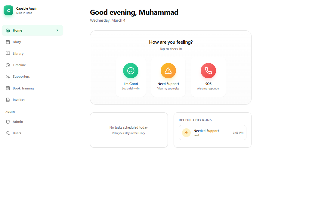 Work Planner Dashboard
