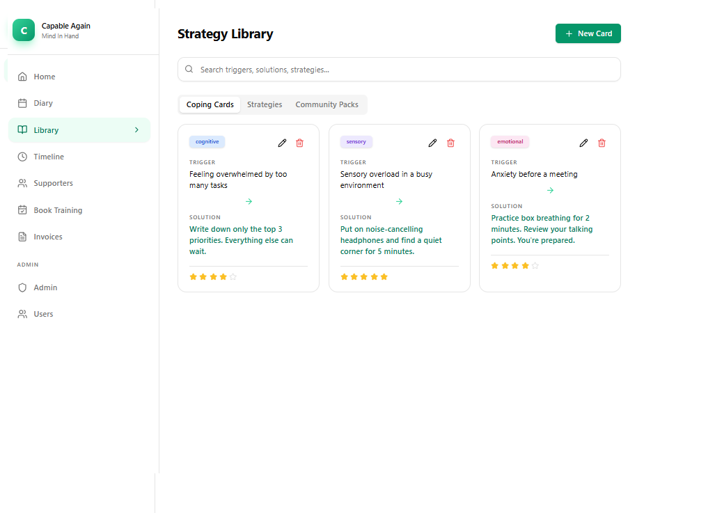 Work planner task timeline