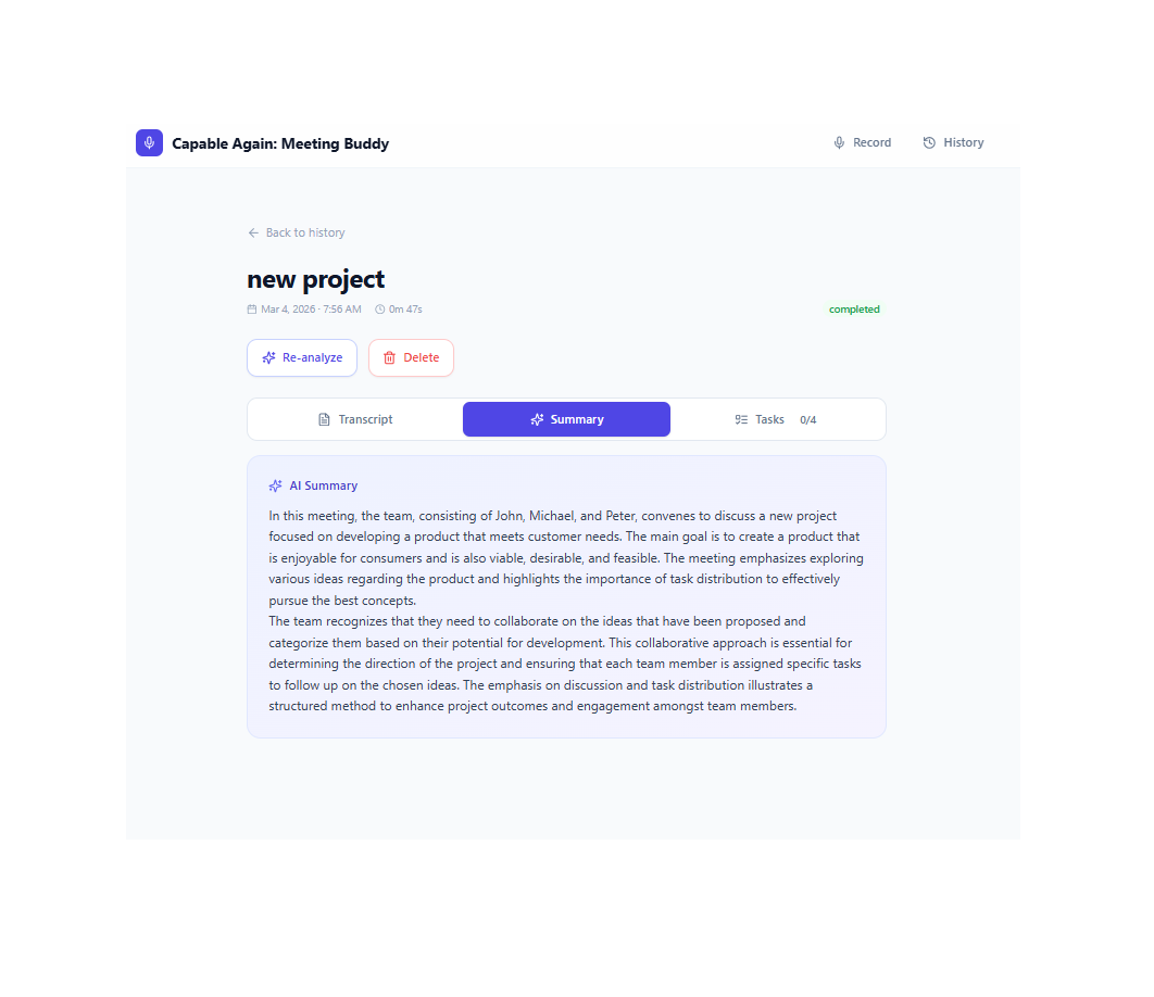 Work planner task timeline